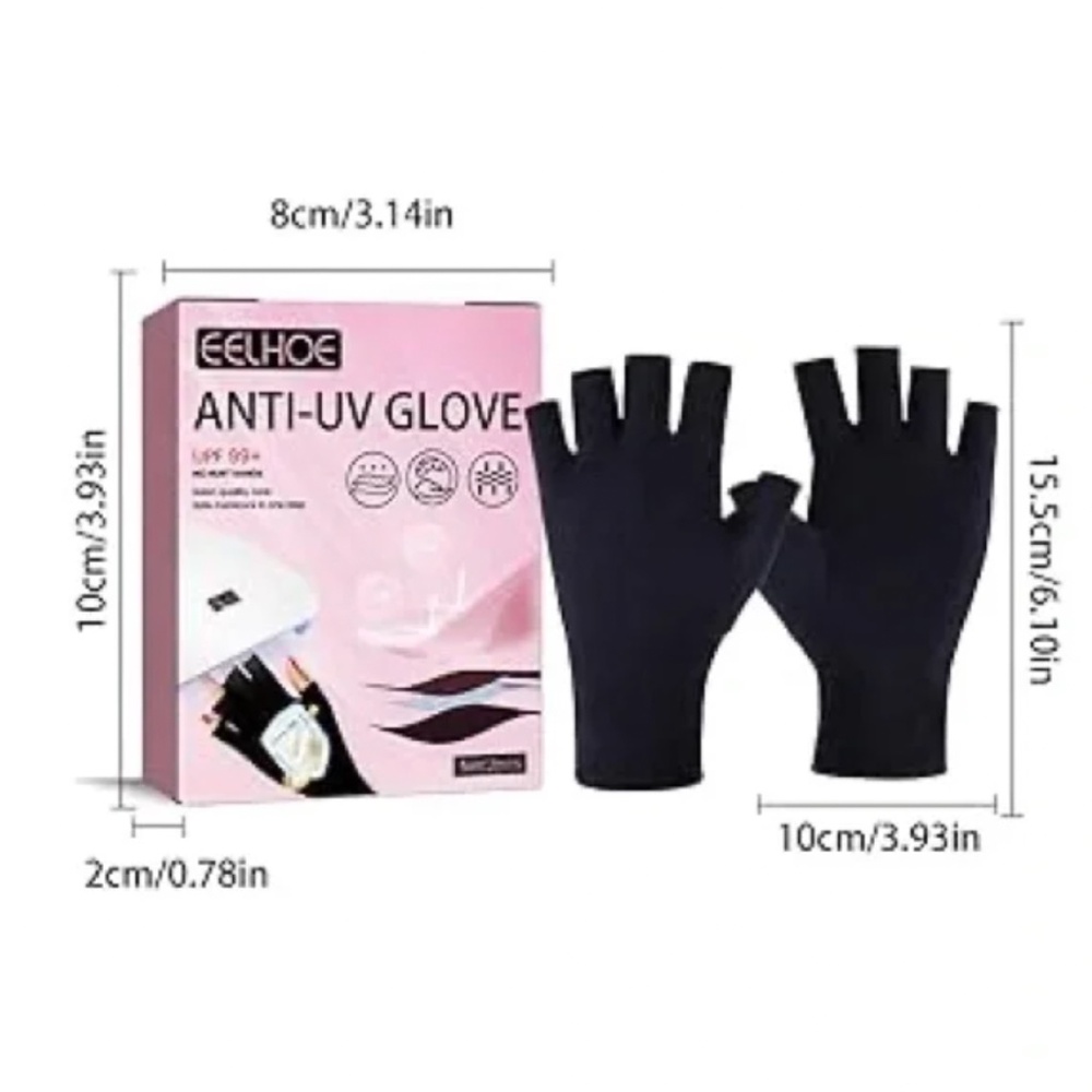 Black Anti-UV Gloves